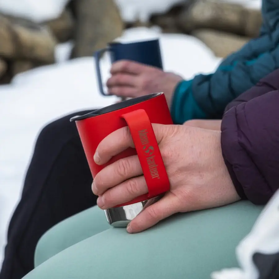 klean kanteen camp mug rood