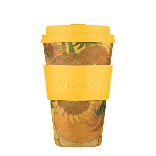 ecoffee cup van gogh sunflowers