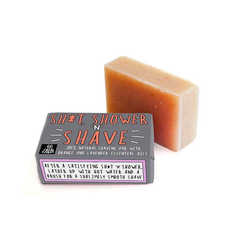 go la la shaving soap shower shave