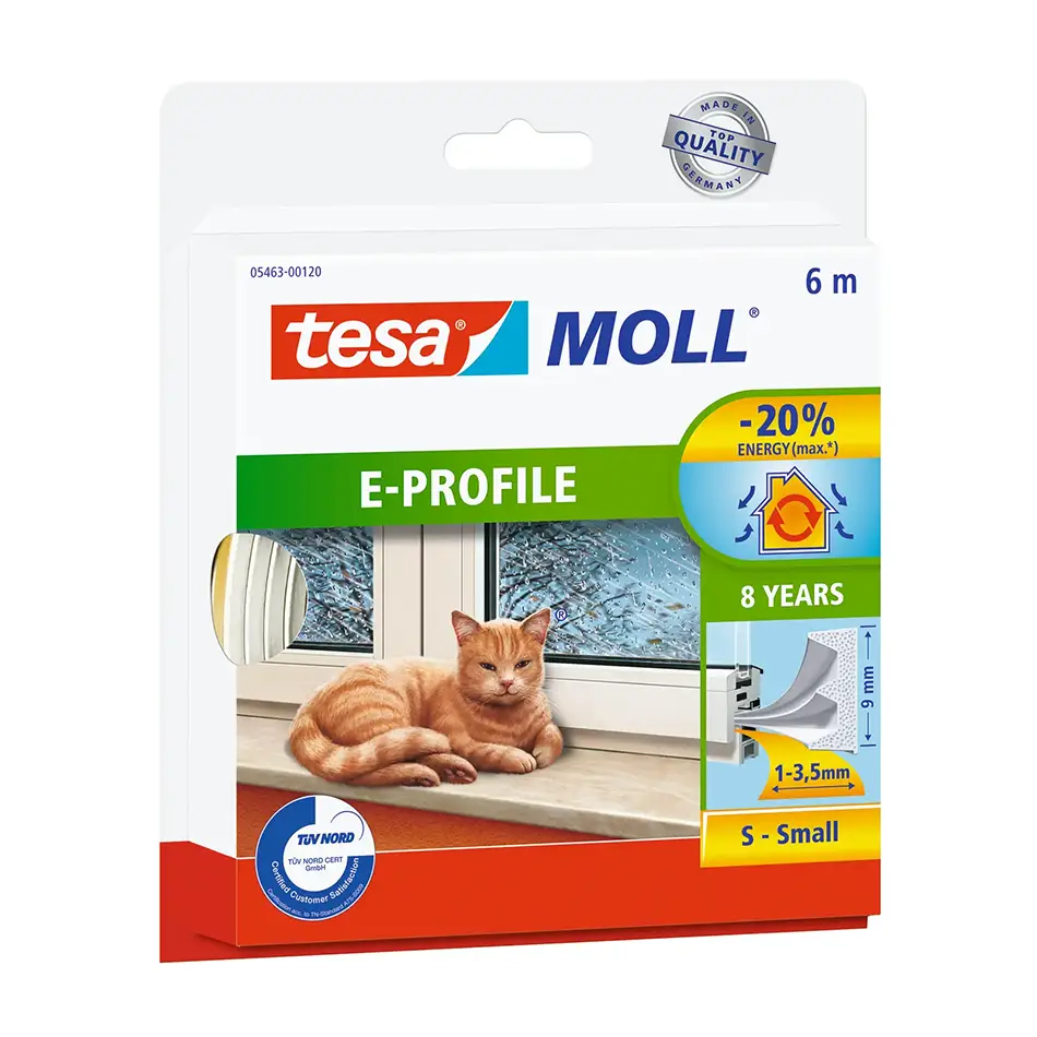 tesa tochtstrip e profile 4042448102287