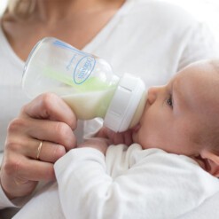 Dr-Browns baby fles glas