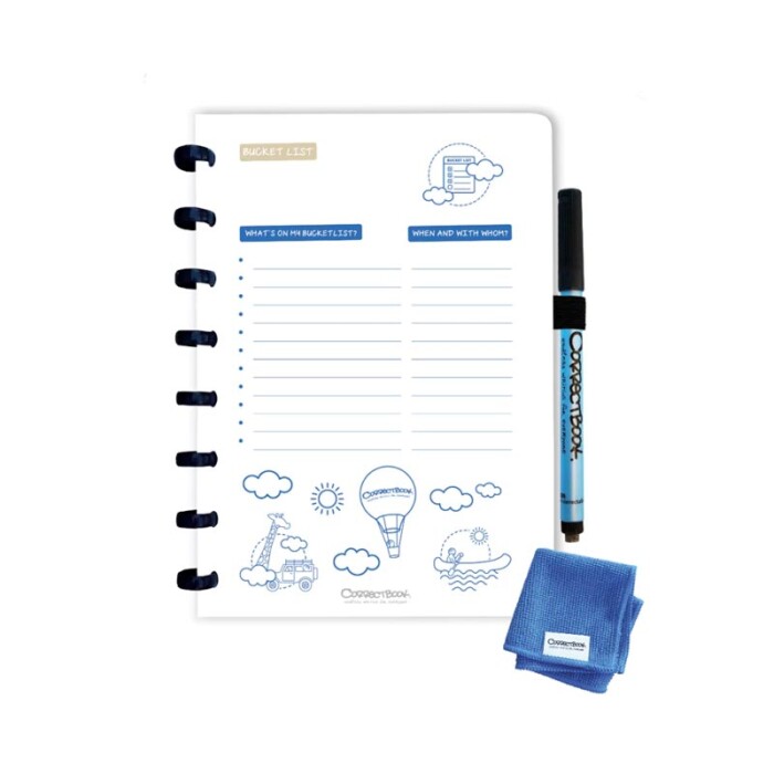 MOYU Uitwisbaar Notitieboek A5 Premium – Business Black – Inclusief MOYU pen, doekje en penloop Kopen
