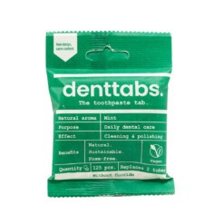 denttabs tandenpoetstabletten zonder fluoride