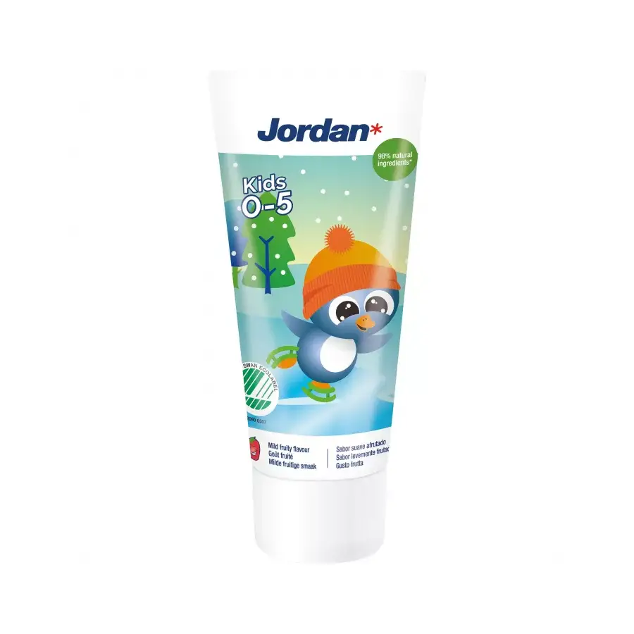 Jordan Kids Tandpasta 0 5