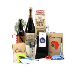 Duurzaam kerstpakket met koffiebeker