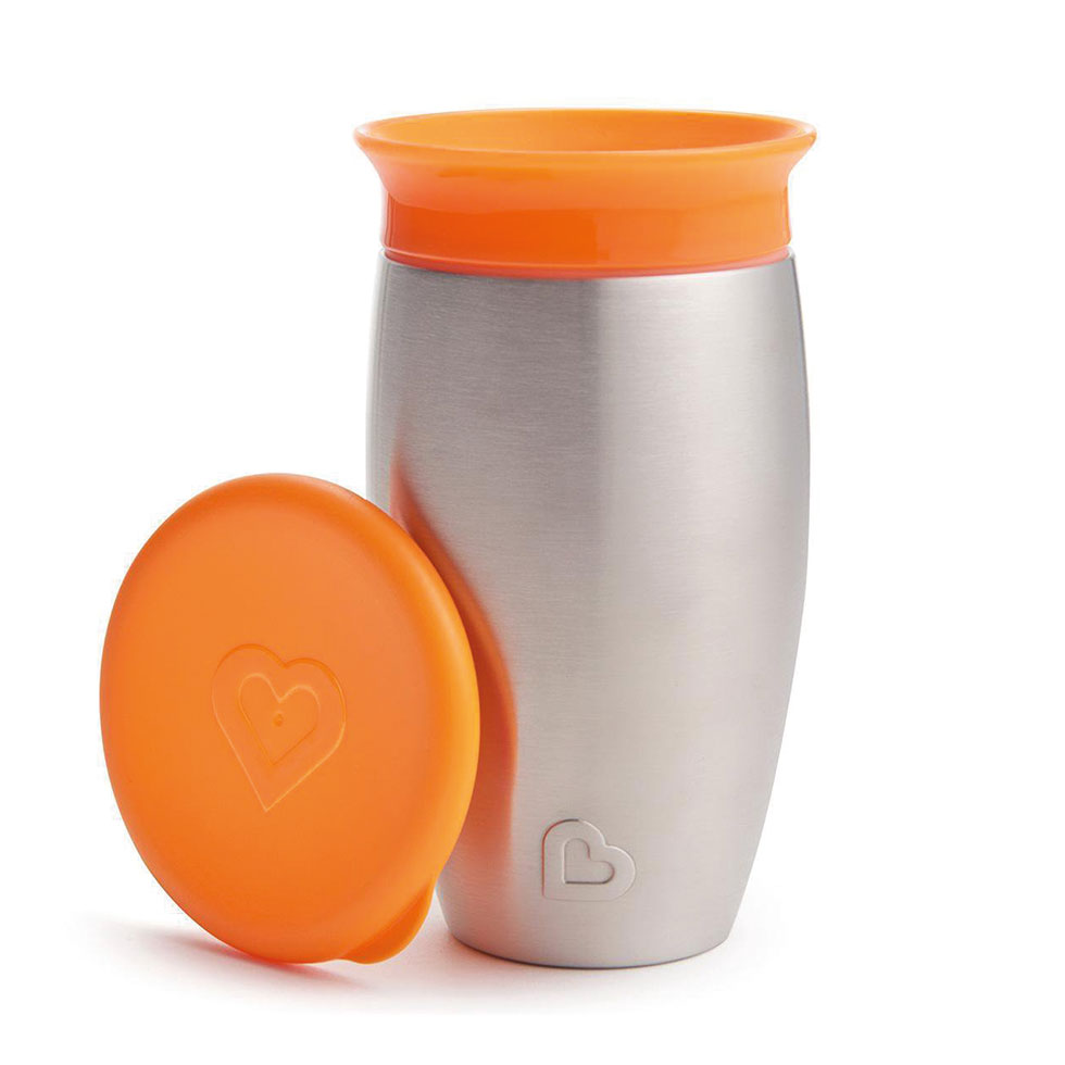 Munchkin beker RVS metaal