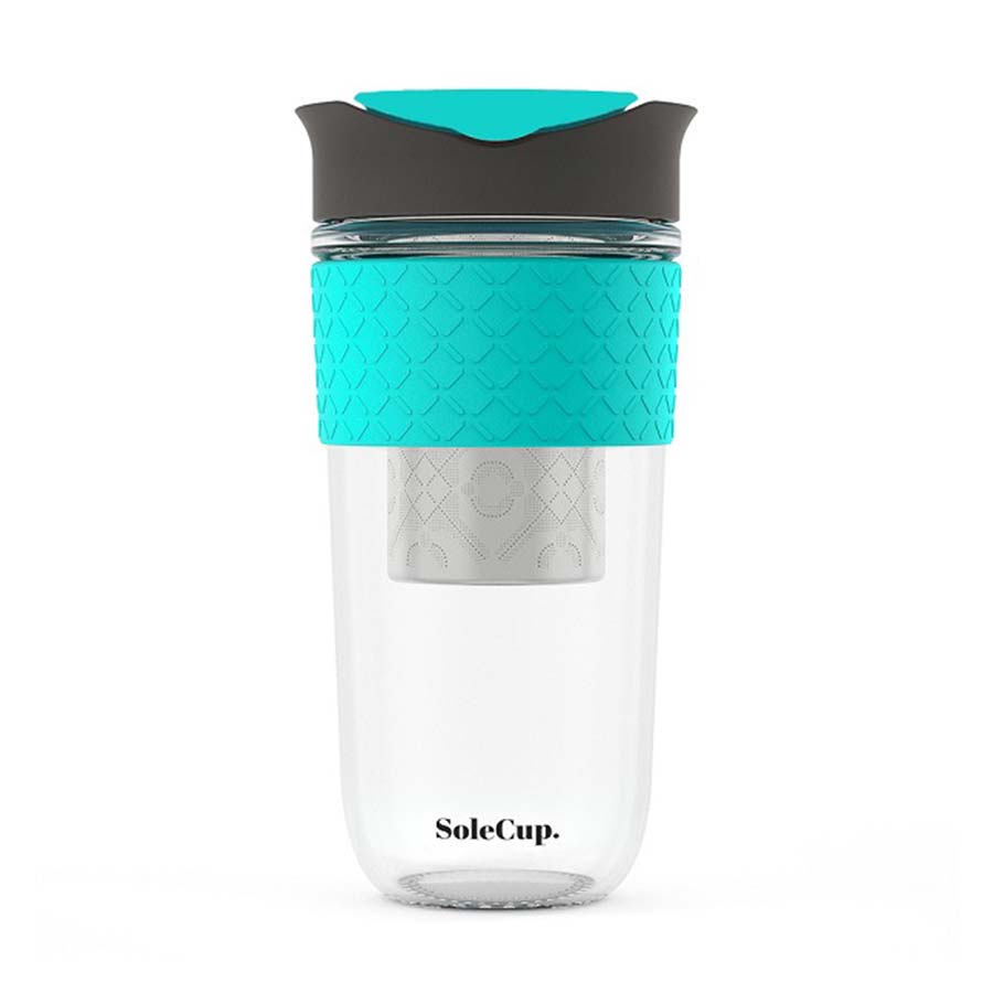 Mooie theebeker met filter van het merk SoleCup
