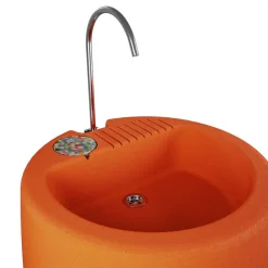 Raintap regenton met kraan oranje 2025