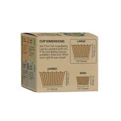 if-you-care cupcake vormpjes