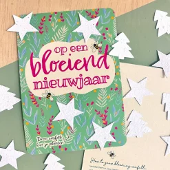 bloom bloeiend nieuwjaar confetti