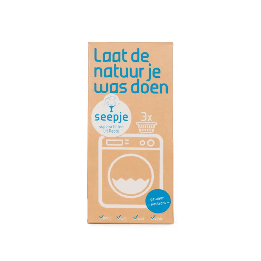Seepje mini wasnoten neutraal