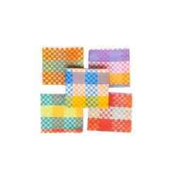 Foekje fleur Checkered check theedoek 16-1