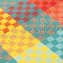 Foekje fleur Checkered check theedoek