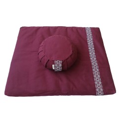 meditatieset-mat-kussen-rood