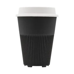returnable cup donkergrijs beige