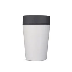 Circular cup 8oz chalk grey