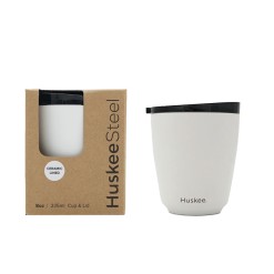 Huskee Cup Steel white box 8oz