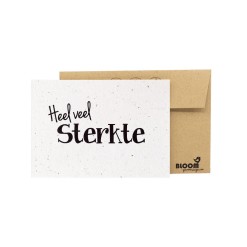 bloom wenskaart sterkte