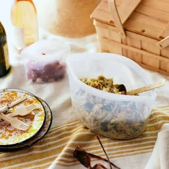 Stasher 4 cup bowl pasta