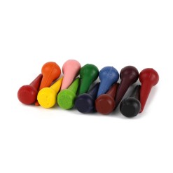 waskrijtjes kegelvorm 12 stuks
