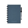 A5 Linnen - Steel Blue
