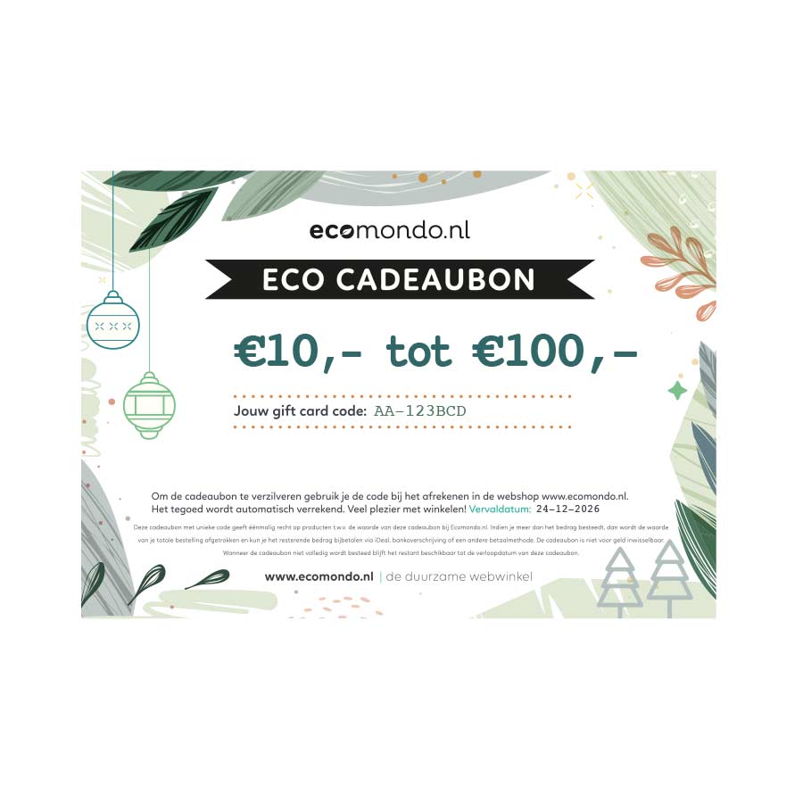 eco & duurzame cadeaubon