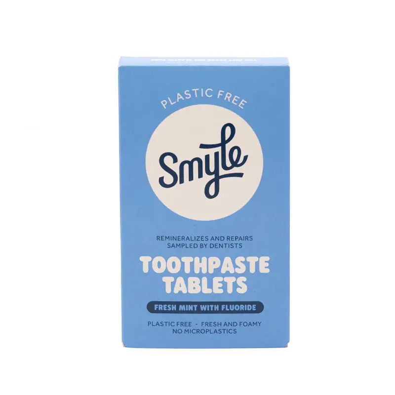 smyle tandpasta tabletten refill box fluoride