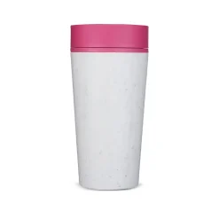 circular cup 12oz chalk-lotus pink