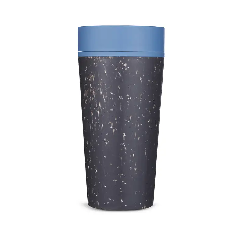 circular cup 12oz grey-rockpool blue