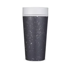 circular cup 12oz grey-pebble white