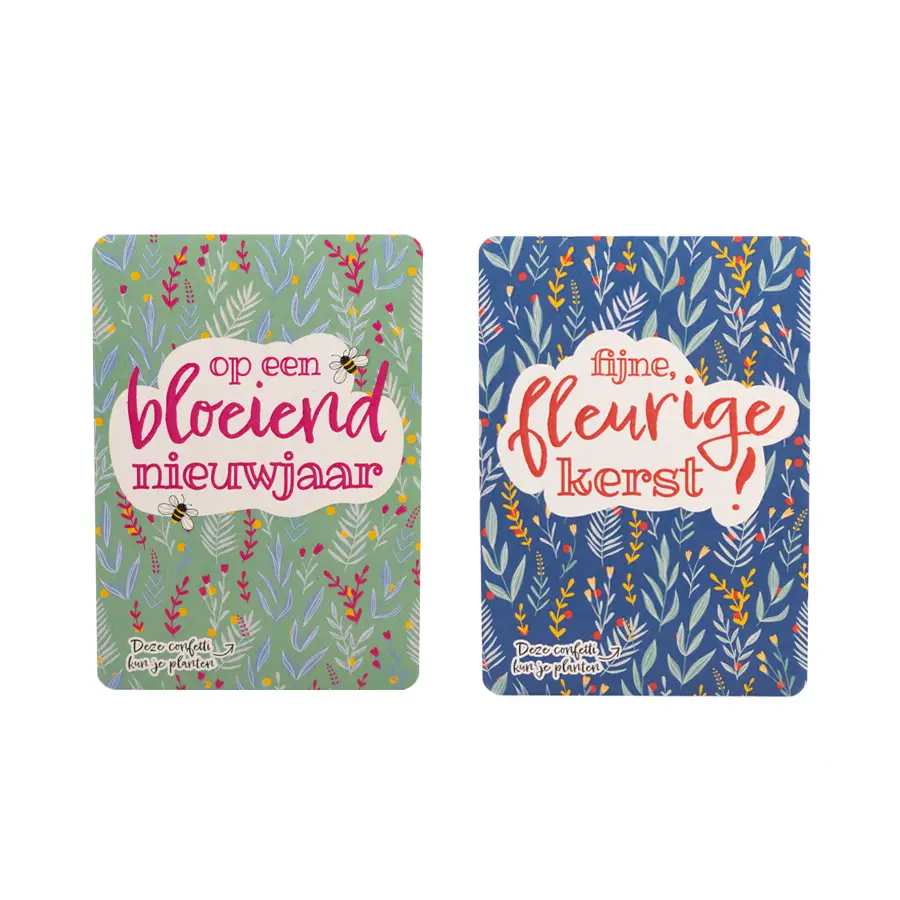 bloom bloeiende feestkaarten