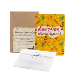bloom duurzaam strooigoed verpakking