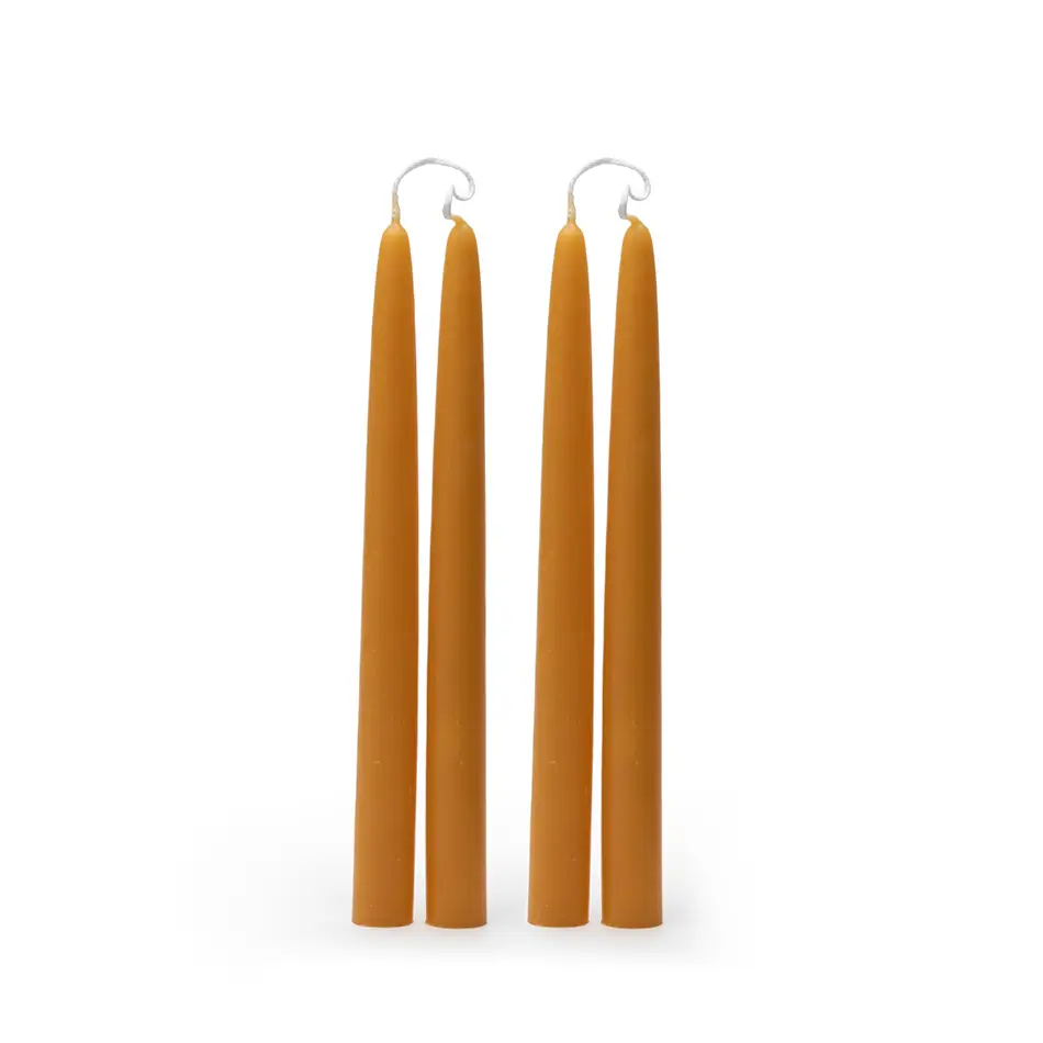 Dipam bijenwas dinerkaarsen | ø 2,2 cm - Afbeelding 2