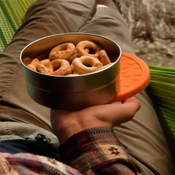 Alternative view of Seal Cup Large - Lekvrij RVS Snackdoosje