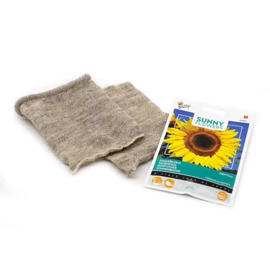 wool pots giftset zonnebloem