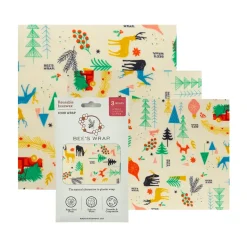 beeswrap 3pack winter wonderland