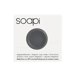 soapi zeephouder met magneet donkergrijs