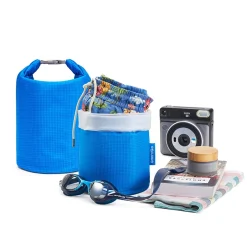 roll eat grabngo active blue opbergtas voor natte spullen
