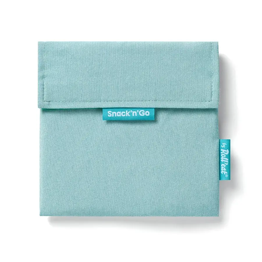 snack n go herbruikbaaar boterhamzakje in de kleur mint