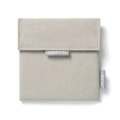 snack n go snackzakje, kleu grijs (eco sandstone)