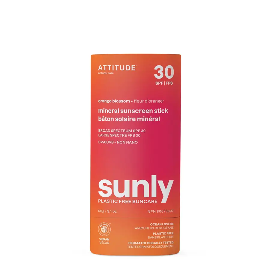 Attitude Sunly sunstick factor30 Orange