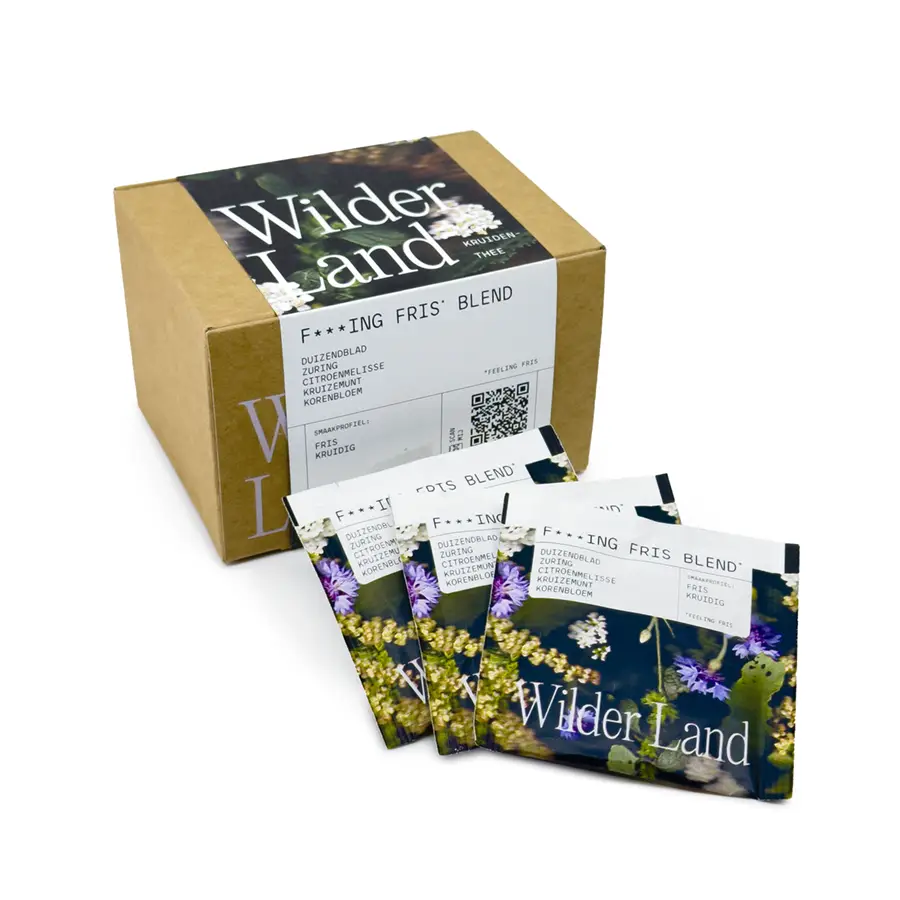 Wilder Land Thee doosje F ing Fris blend