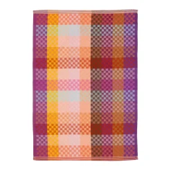 checkered check tea towel 86A