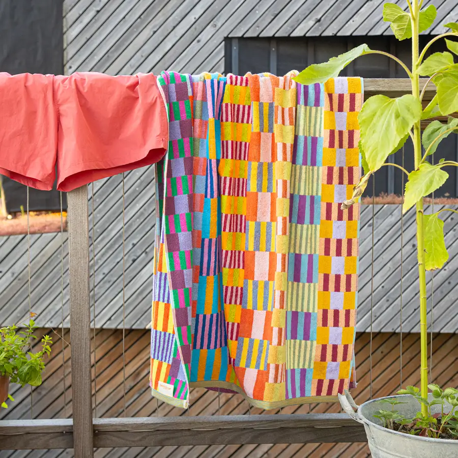Foekjefleur odds ends strandhanddoek tulip 66 lifestyle
