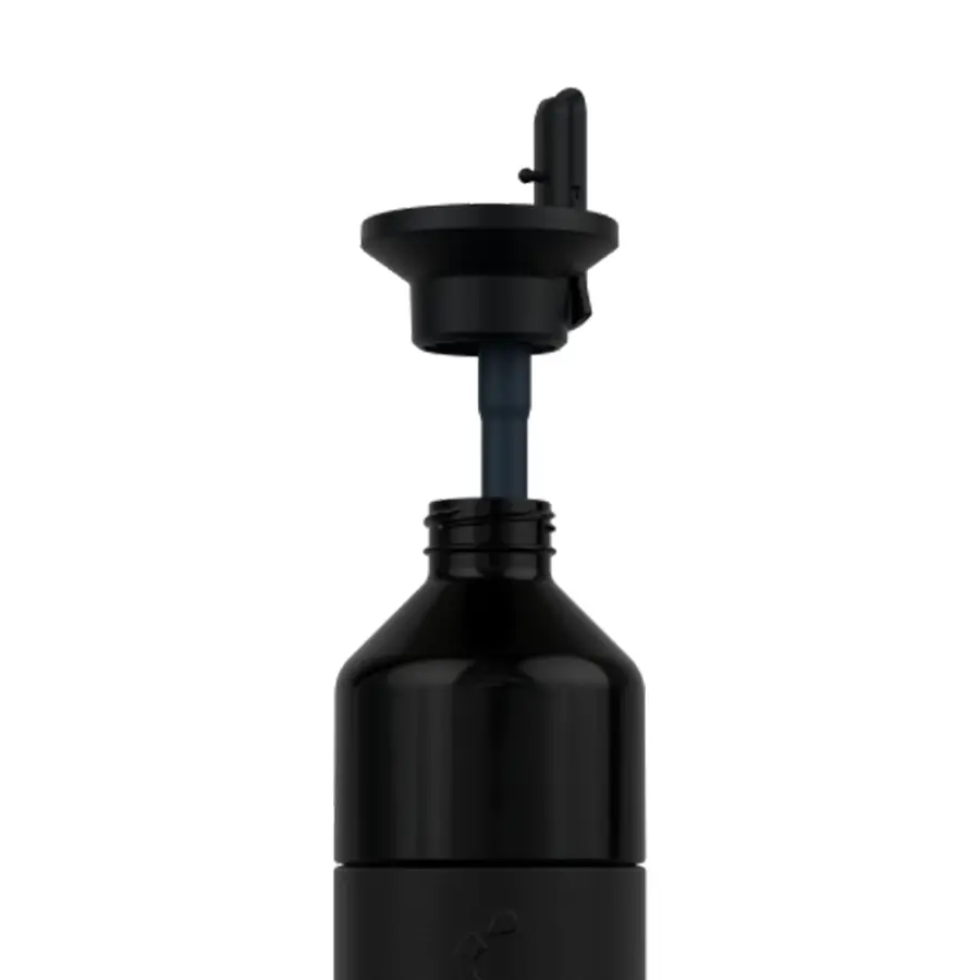 insulated black flip straw 580 2