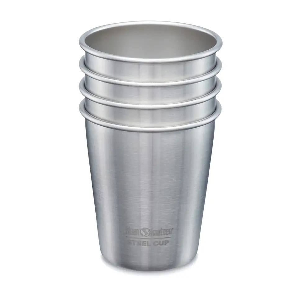 klean kanteen rvs cup brushed steel