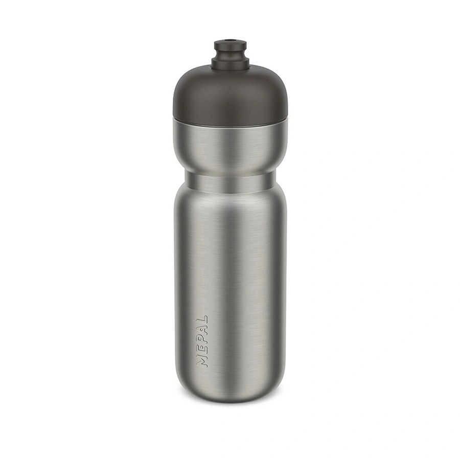 mepal rvs sportbidon Graphite black