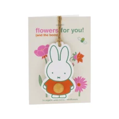Blossombs nijntje kaart bloemen voor jou