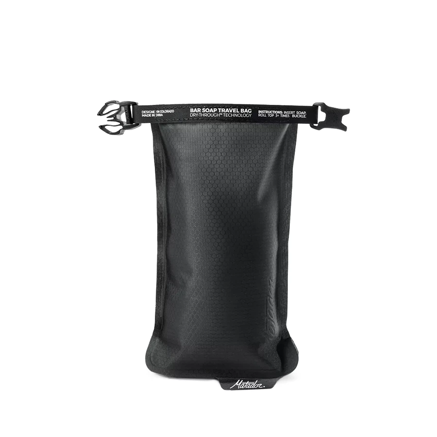 Matador soap bag uitgerold