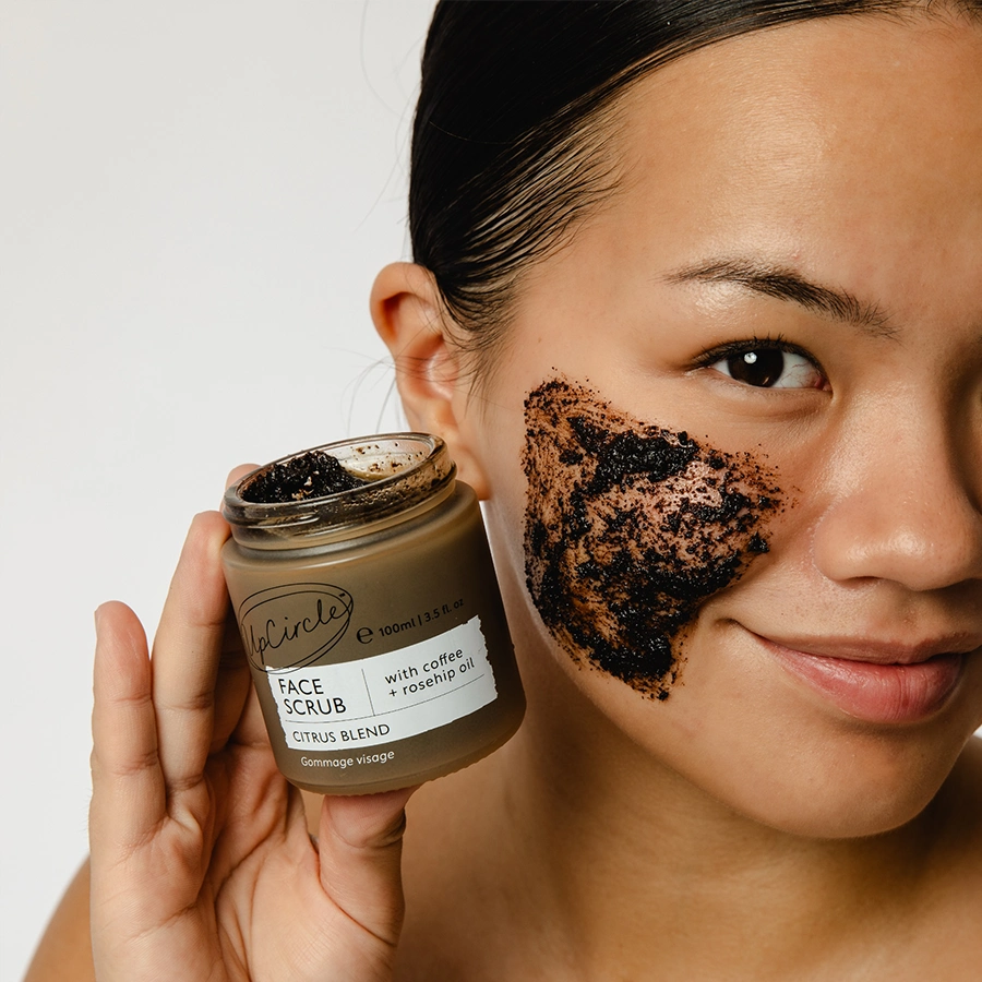 Upcircle facescrub koffie
